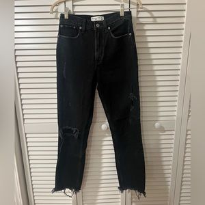 Abercrombie women’s mom high rise jeans